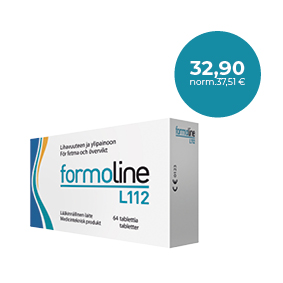 Formoline L112 500 mg 64 tabl. Lihavuuteen ja ylipainoon / För fetma och övervikt