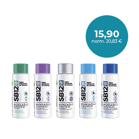 SB12 suuvedet / munskölj 500 ml Raikas hengitys! / Fräsch andedräkt!