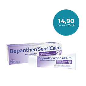 Bepanthen SensiCalm 50 g Apu kutinaan / Hjälp mot klåda