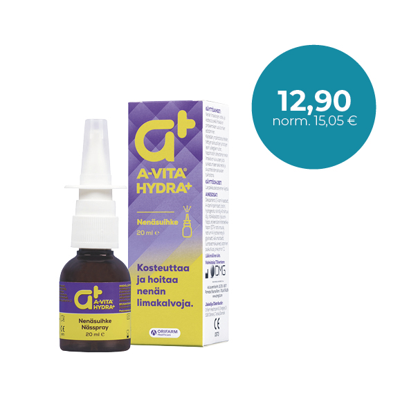 A-vita Hydra+ 20 ml Kuivalle nenälle / För en torr näsa